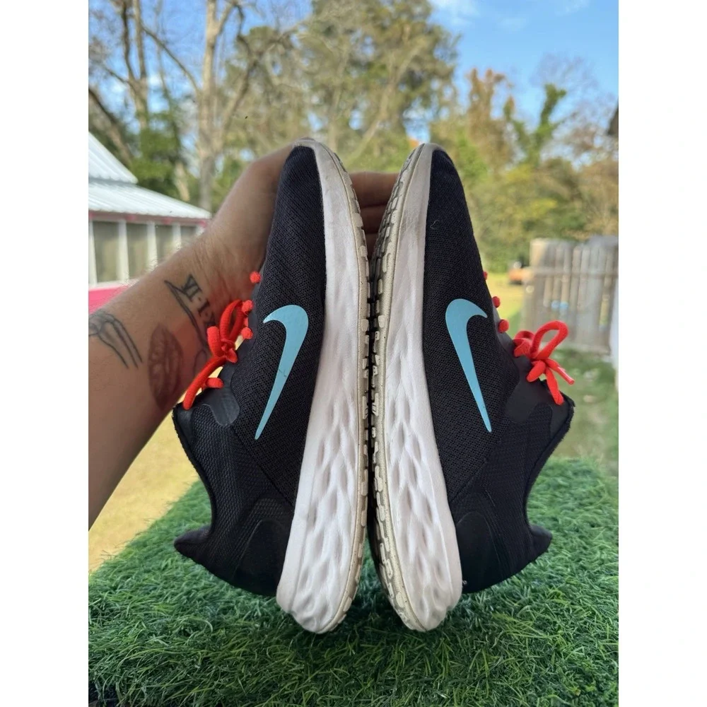Nike Womens Revolution 6 Next Nature DC3729-011 Black Running Shoes Sneakers 8.5